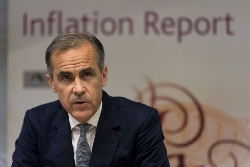 Guvernér Britské centrální banky Mark Carney.