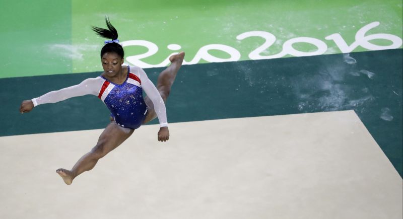 Americká gymnastka Simone Bilesová