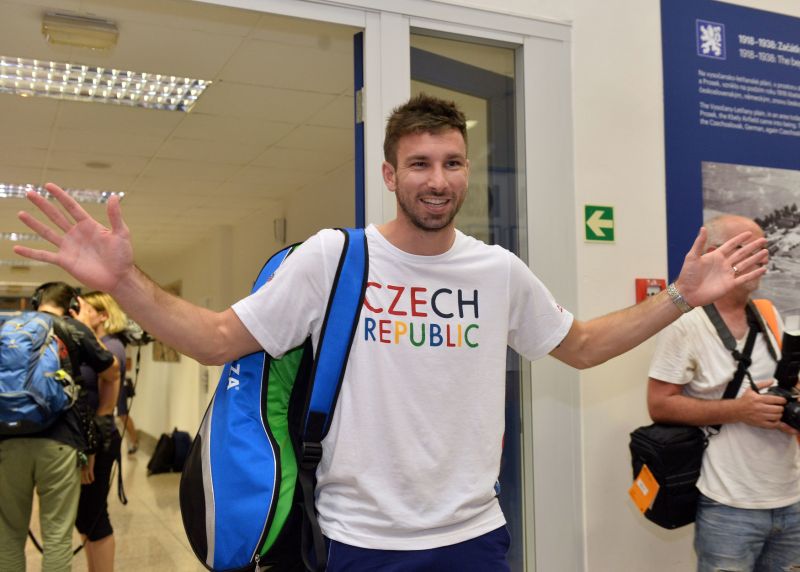 Věčně dobře naladěný badmintonista Petr Koukal na OH v Riu.