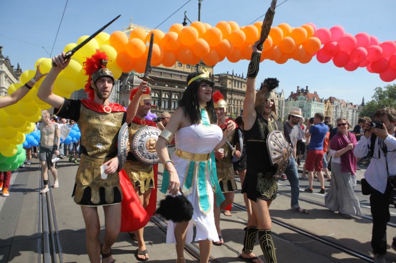 Šestý ročník Prague Pride začal 8. srpna.