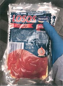 Balení nebezpečného lososa.