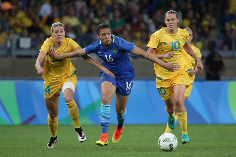 Brazilské fotbalistky jsou ve čtvrtfinále.
