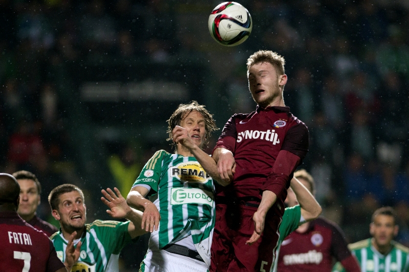 Sparta porazila v Ďolíčku Bohemians 1905.
