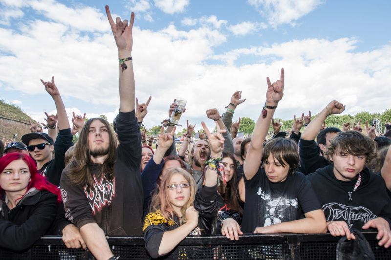 Asi 18 tisíc lidí navštívilo metalový festival Brutal Assault.