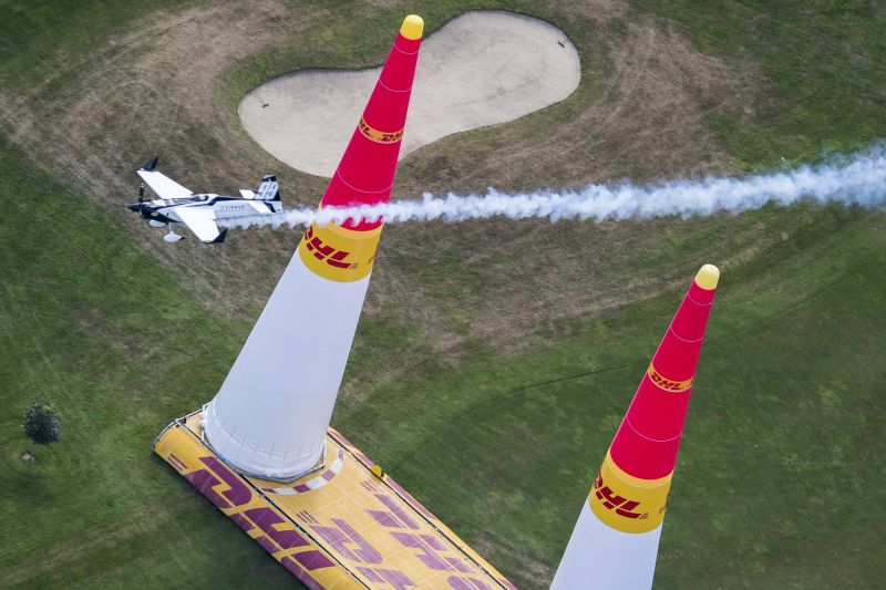 Red Bull Air Race v britském Ascotu.