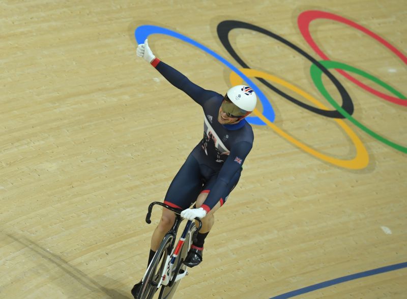 Olympijský vítěz Jason Kenny.