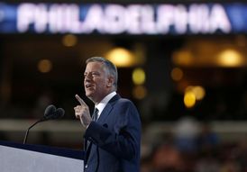 Starosta New Yorku Bill de Blasio.