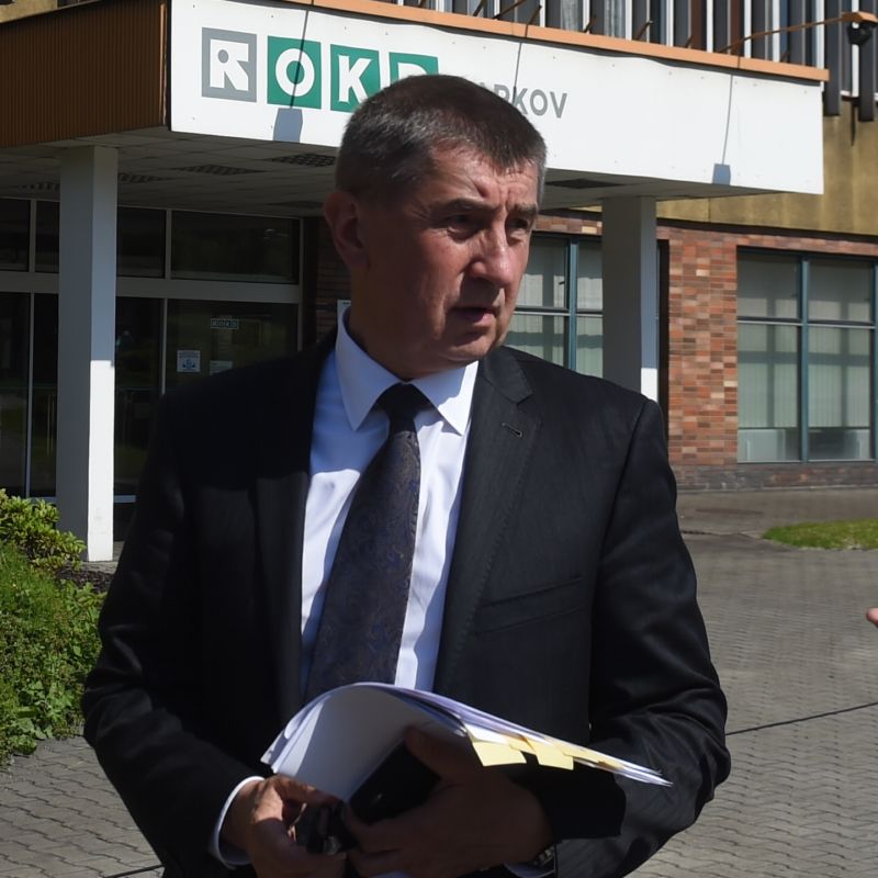 Ministr financí Andrej Babiš.