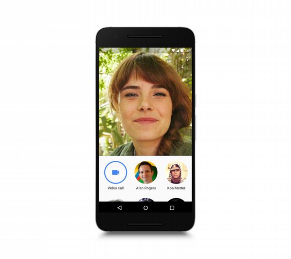 Aplikace Google Duo.