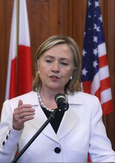 Hillary Clintonová.