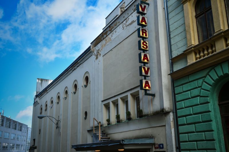 Liberecké kino Varšava.