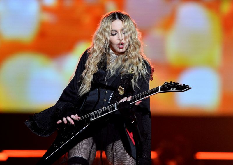 Americká zpěvačka Madonna.