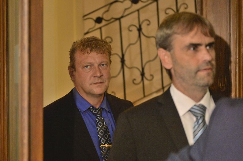 Jiří Komárek (vlevo) a Robert Šlachta.