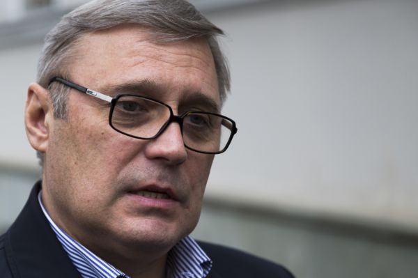 Ruský politik Michail Kasjanov.