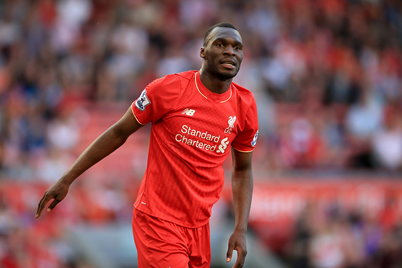 Belgický fotbalista Liverpoolu Christian Benteke.