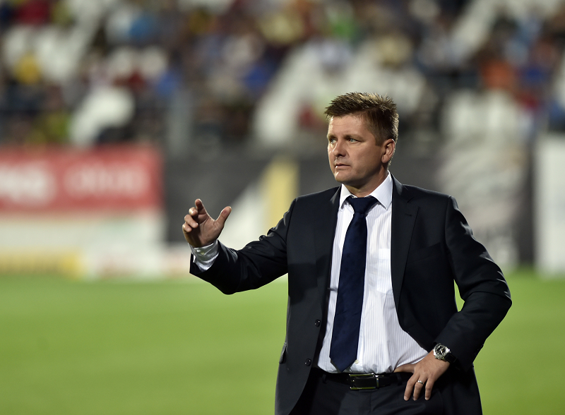 Trenér Slavia Praha Dušan Uhrin mladší.