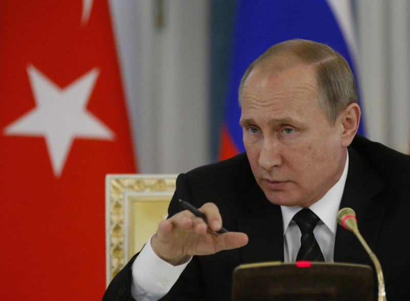 Ruský prezident Vladimir Putin.