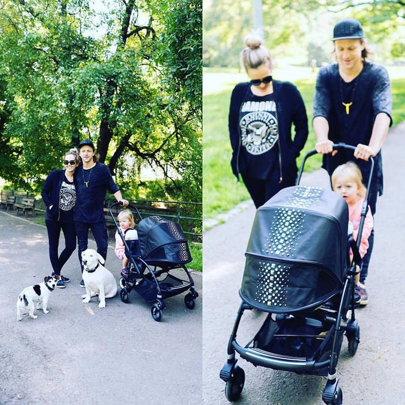 Klus dělal rituál pro syna.