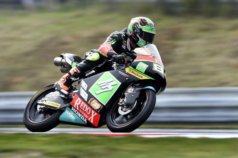Český motocyklový závodník Jakub Kornfeil.