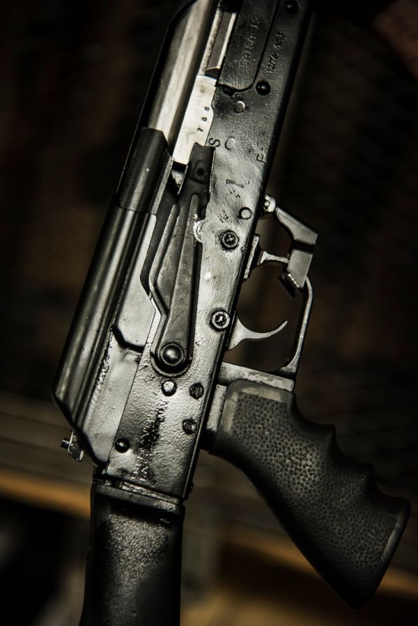Puška AK-47. 