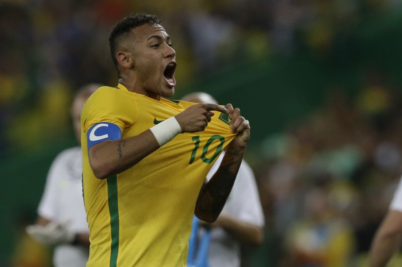 Brazilský fotbalista Neymar.