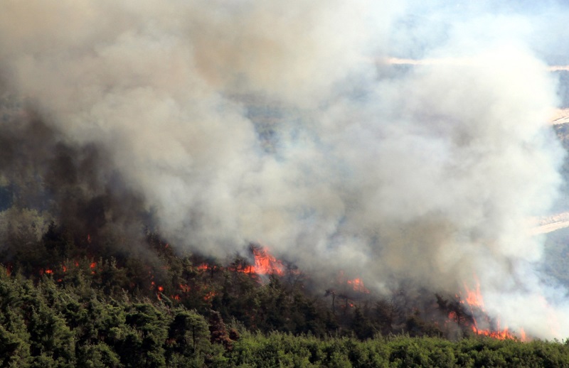 Následky bombardování (ilustrační foto).