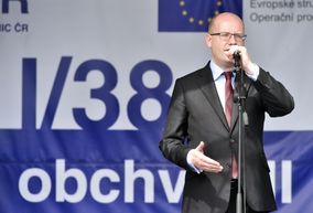 Premiér Bohuslav Sobotka.