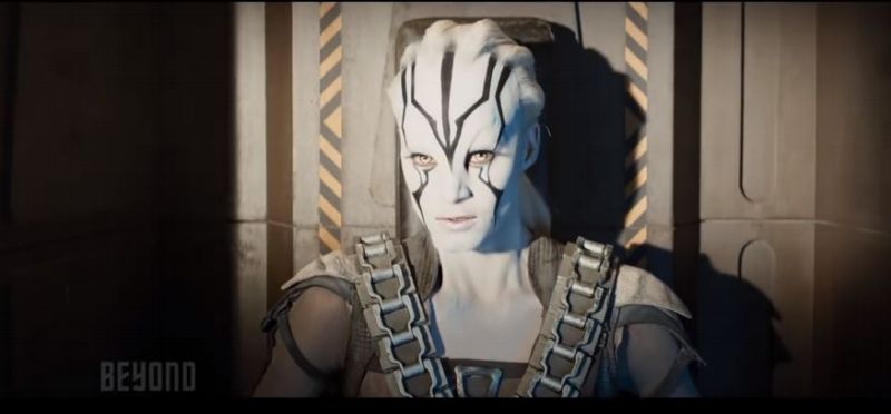Sofia Boutella ve filmu Star Trek Beyond.