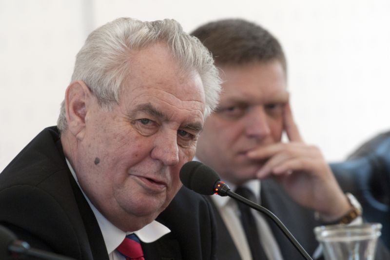 Prezident republiky Miloš Zeman.