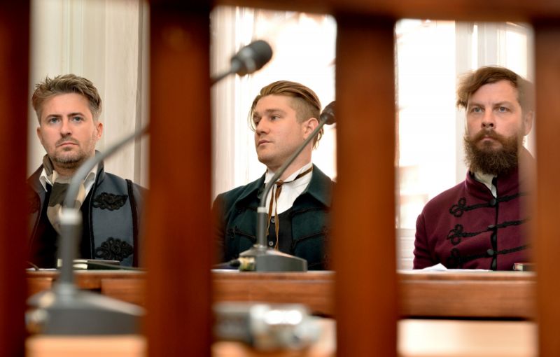 Zleva: Filip Crhák, Matěj Hájek a David Hons.