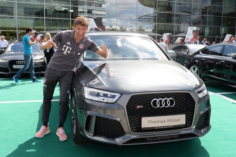 Thomas Müller si vybral Audi RS Q3.