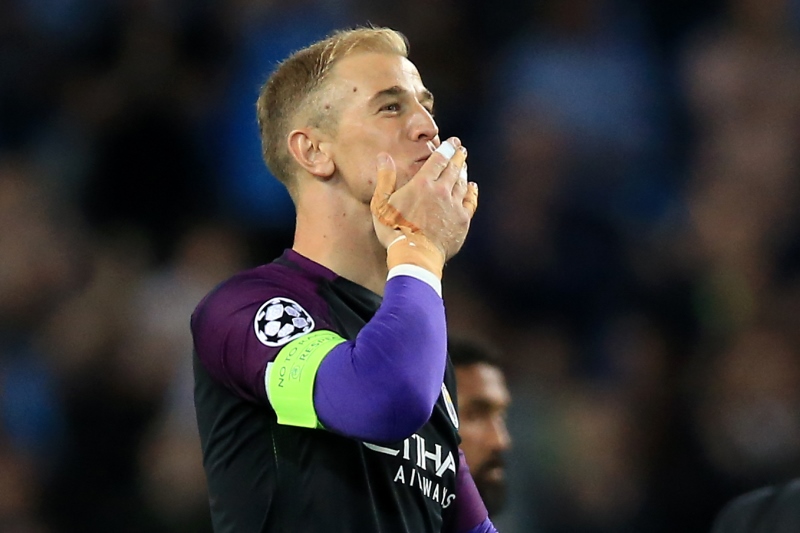 Joe Hart opouštěl hřiště Manchesteru City pořádně dojatý.