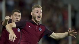 Jakub Brabec po vstřeleném vítězném gólu.