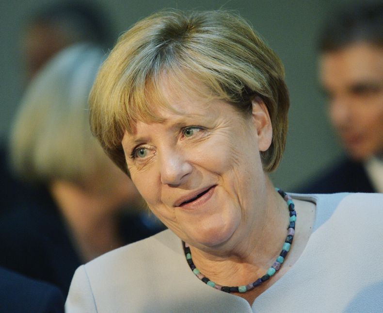 Německá kancléřka Angela Merkelová v Praze.