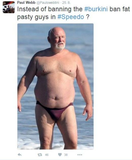 Příspěvek jednoho z uživatelů Twitteru.