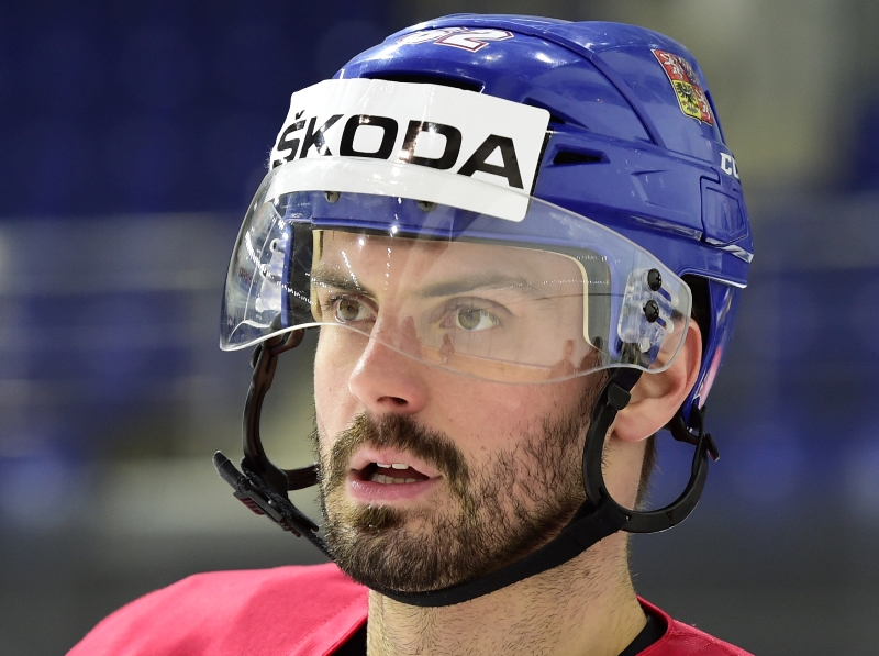 Hokejový útočník Michal Řepík.