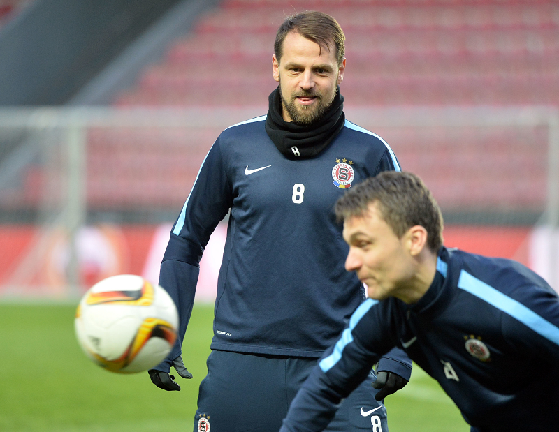 Fotbalista pražské Sparty Marek Matějovský.
