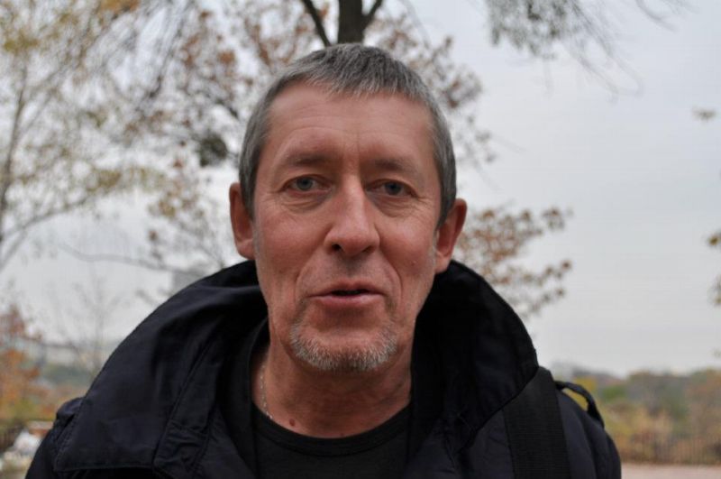 Proukrajinský žurnalista Alexandr Ščetinin.