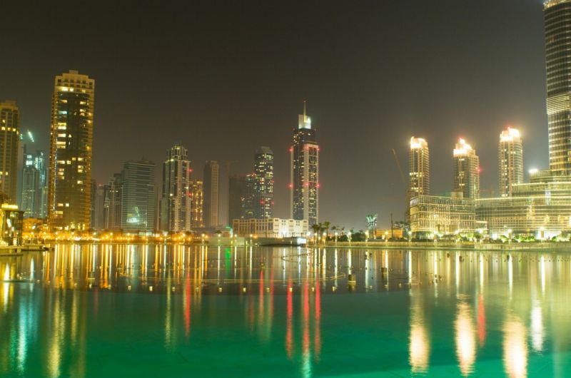 Dubaj. Spojené arabské emiráty.