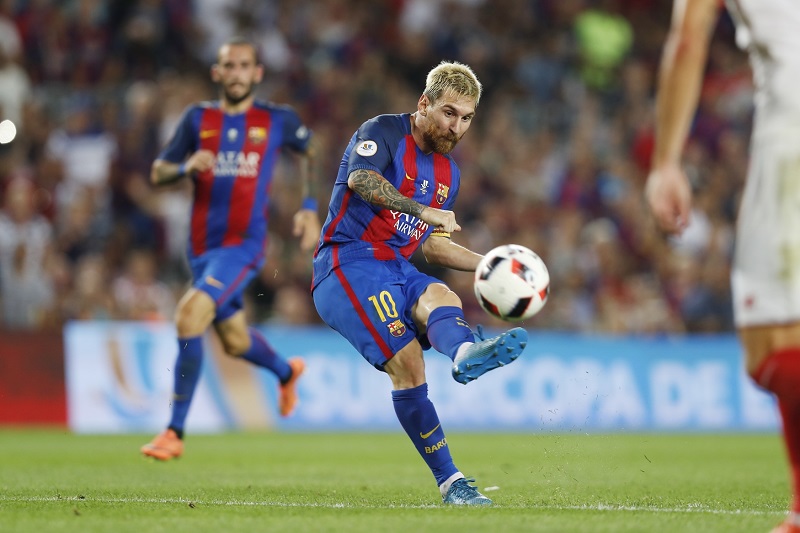 Argentinský fotbalista Lionel Messi.