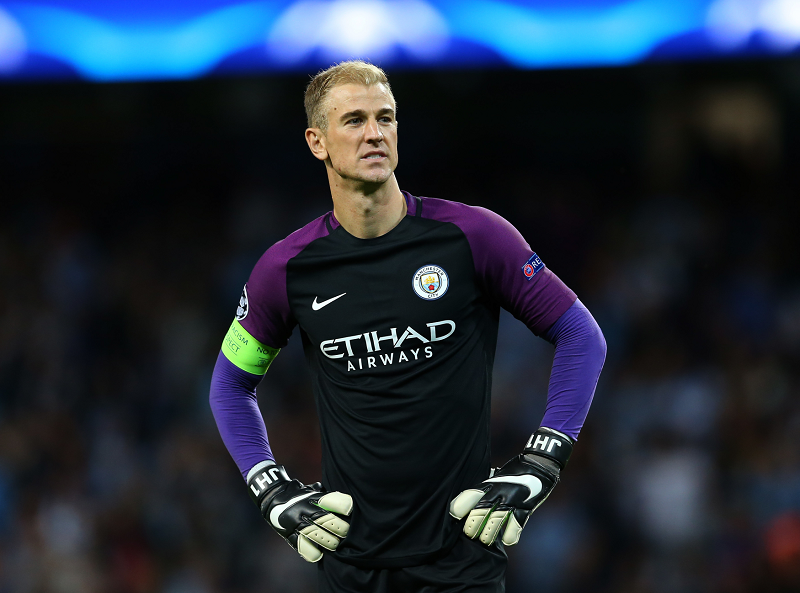 Anglický fotbalista Joe Hart.