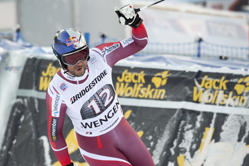 Norský lyžař Aksel Lund Svindal.
