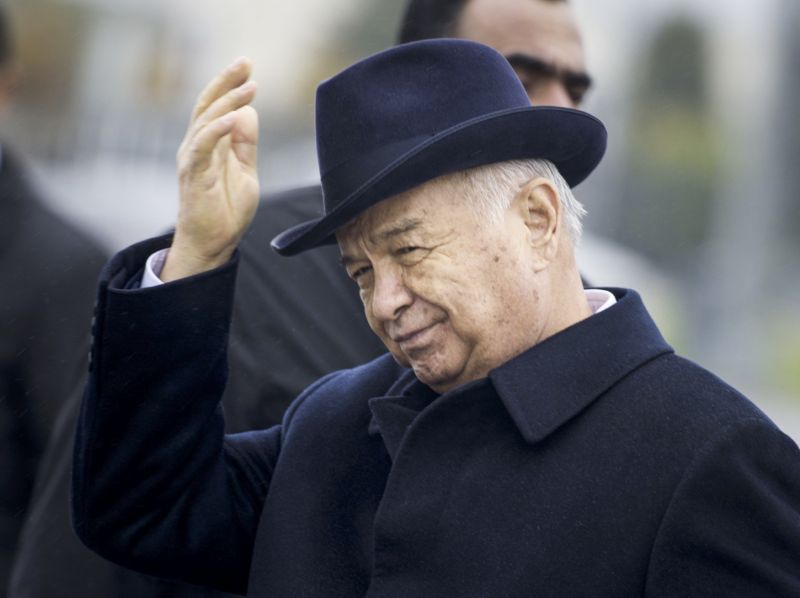 Uzbecký prezident Islam Karimov.
