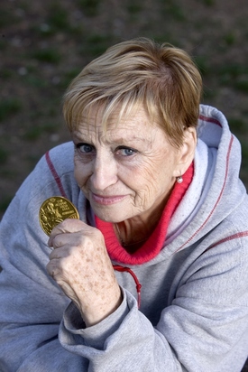 Věra Čáslavská.