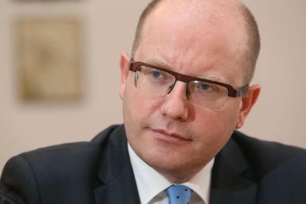 Premiér Bohuslav Sobotka.