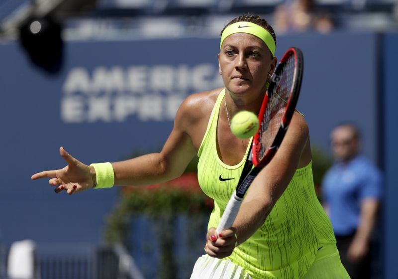 Tenistka Petra Kvitová postoupila na US Open fo třetího kola.