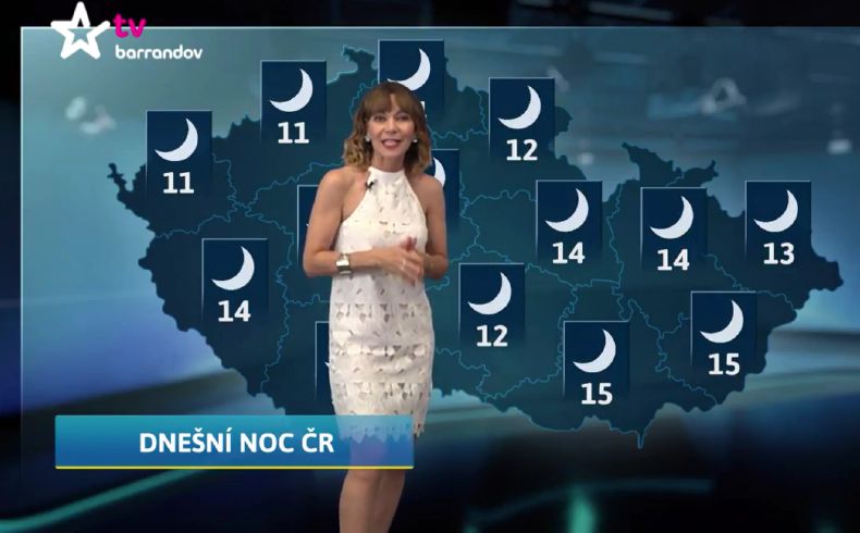 Moderátorka Michaela Dolinová.