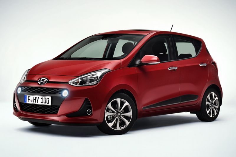Vylepšená podoba modelu Hyundai i10.