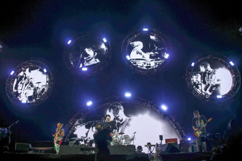 Kapela The Red Hot Chili Peppers. Kapela The Red Hot Chili Peppers.