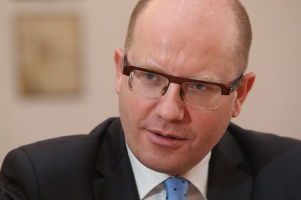 Premiér Bohuslav Sobotka.